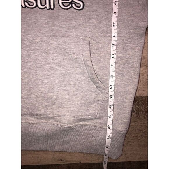 Pleasures Good Time Hoodie Men's S Rainbow Appliqué Embroidered‎ Gray - Picture 12 of 13